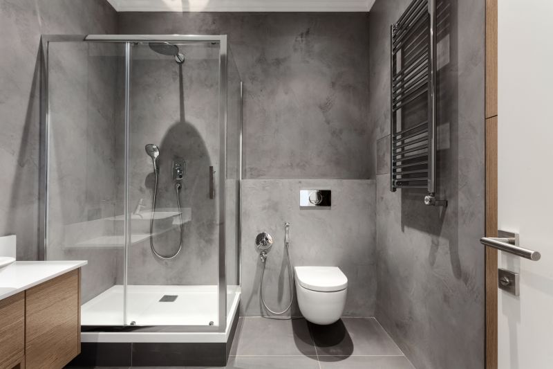 Contemporary Bathroom Shower Fixture